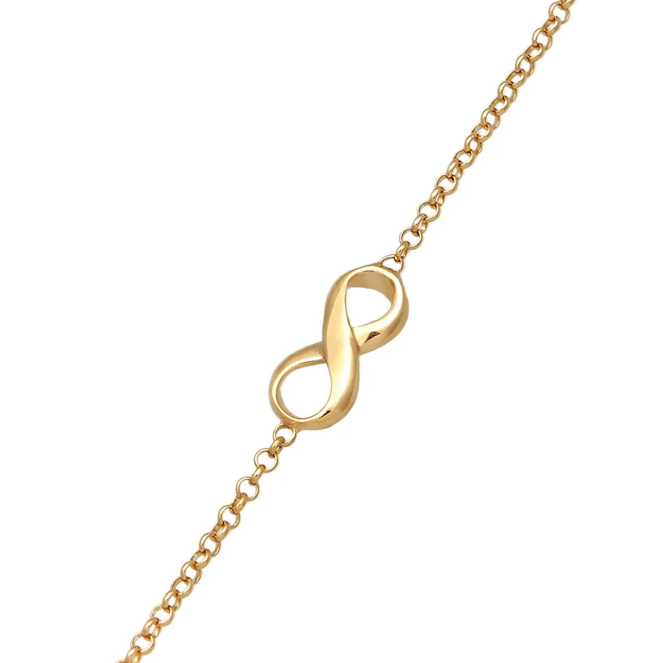 Elli "Handchain Infinity< Vergoldet|Symbol-schmuck