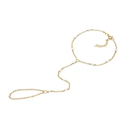 Elli "Handkette | Muschelkernperlen< Perlen|Armbänder