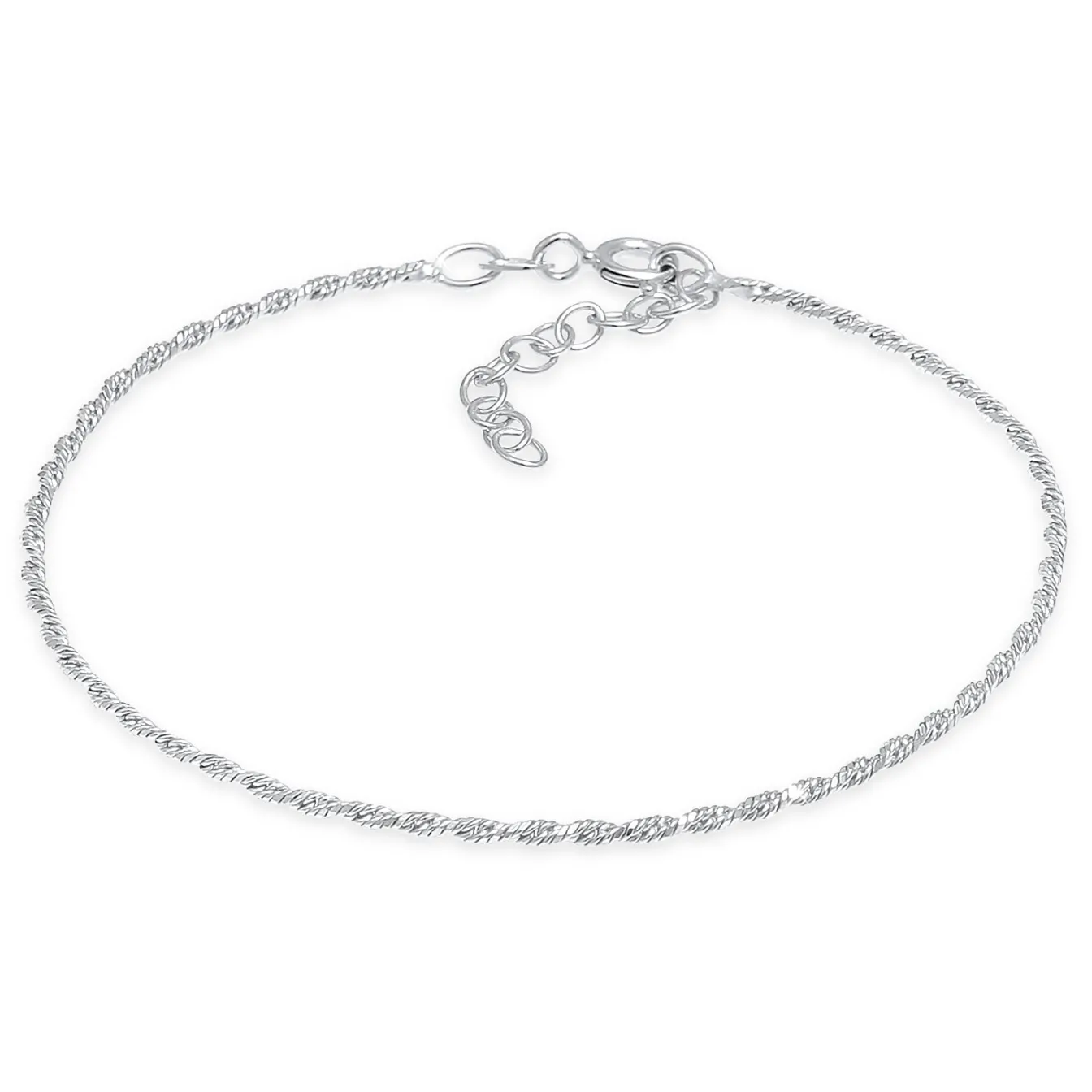 Elli "Kordel-Armband< Silber|Armbänder