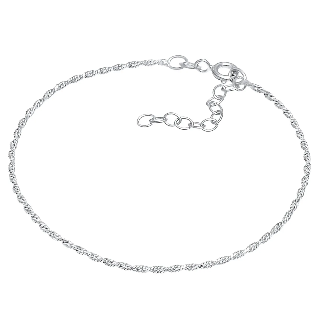 Elli "Kordel-Armband< Silber|Armbänder