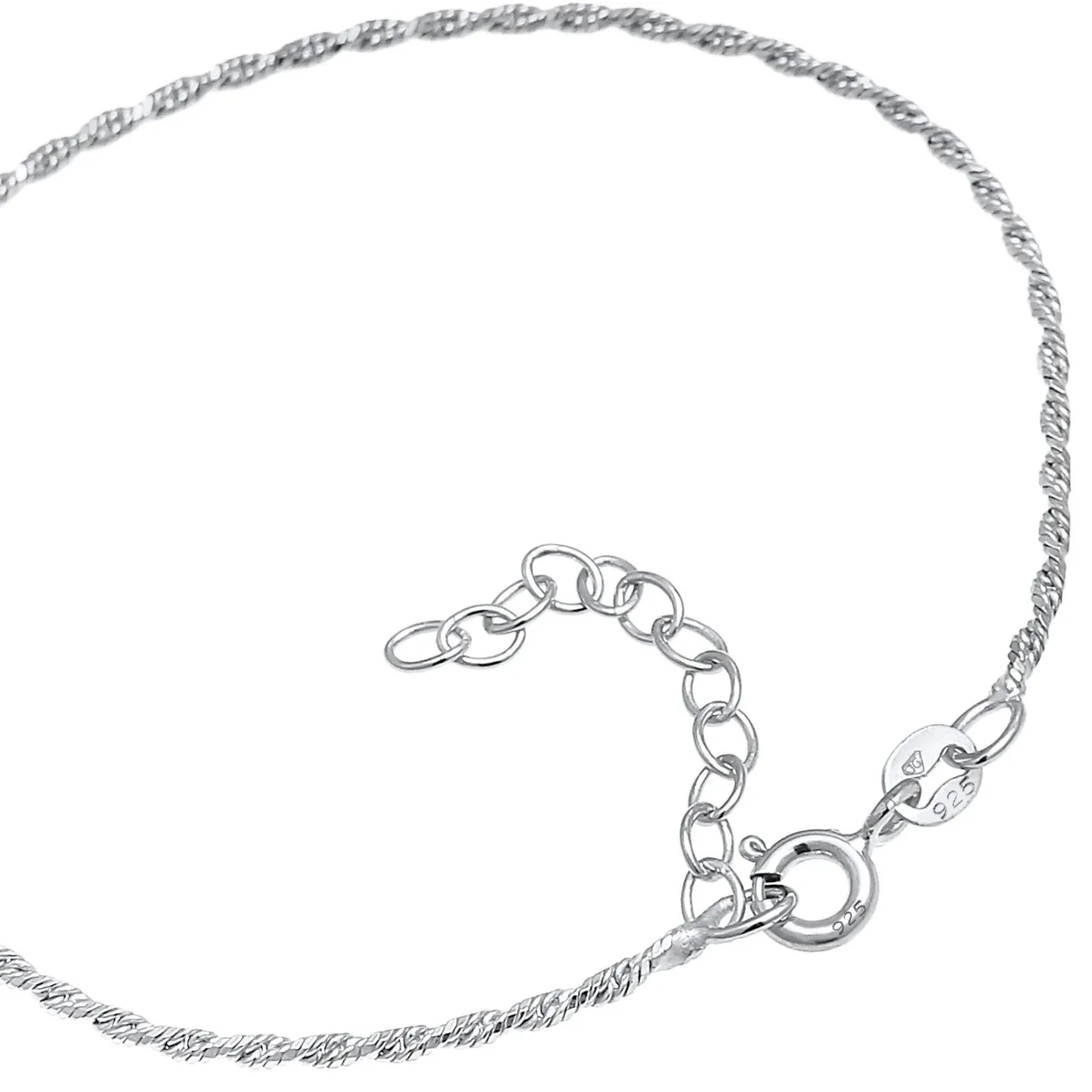 Elli "Kordel-Armband< Silber|Armbänder