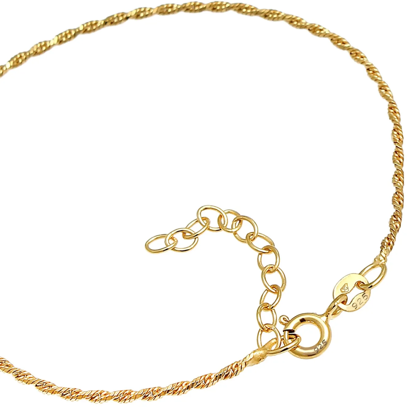 Elli "Kordel-Armband< Silber|Armbänder
