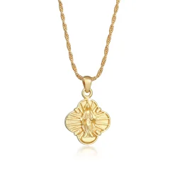 Elli "Kordel-Halskette Marienbild< Symbol-schmuck|Letzte Chance