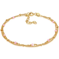 Elli "Kugel-Armband | Quarz ( Rosa )< Armbänder|Silber