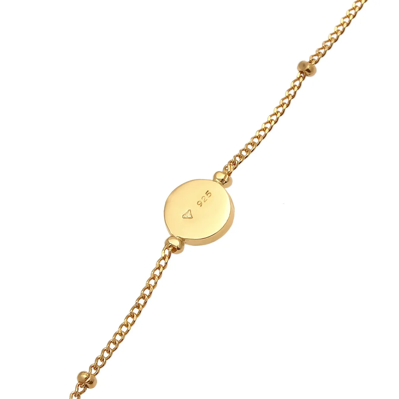 Elli "Kugel-Armband Kugel | Opal ( Weiß )< Armbänder|Vergoldet