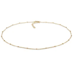 Elli "Kugel-Choker< Silber|Roségold