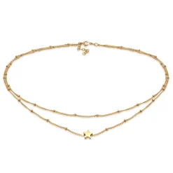 Elli "Kugel-Choker Astro< Halsketten|Silber
