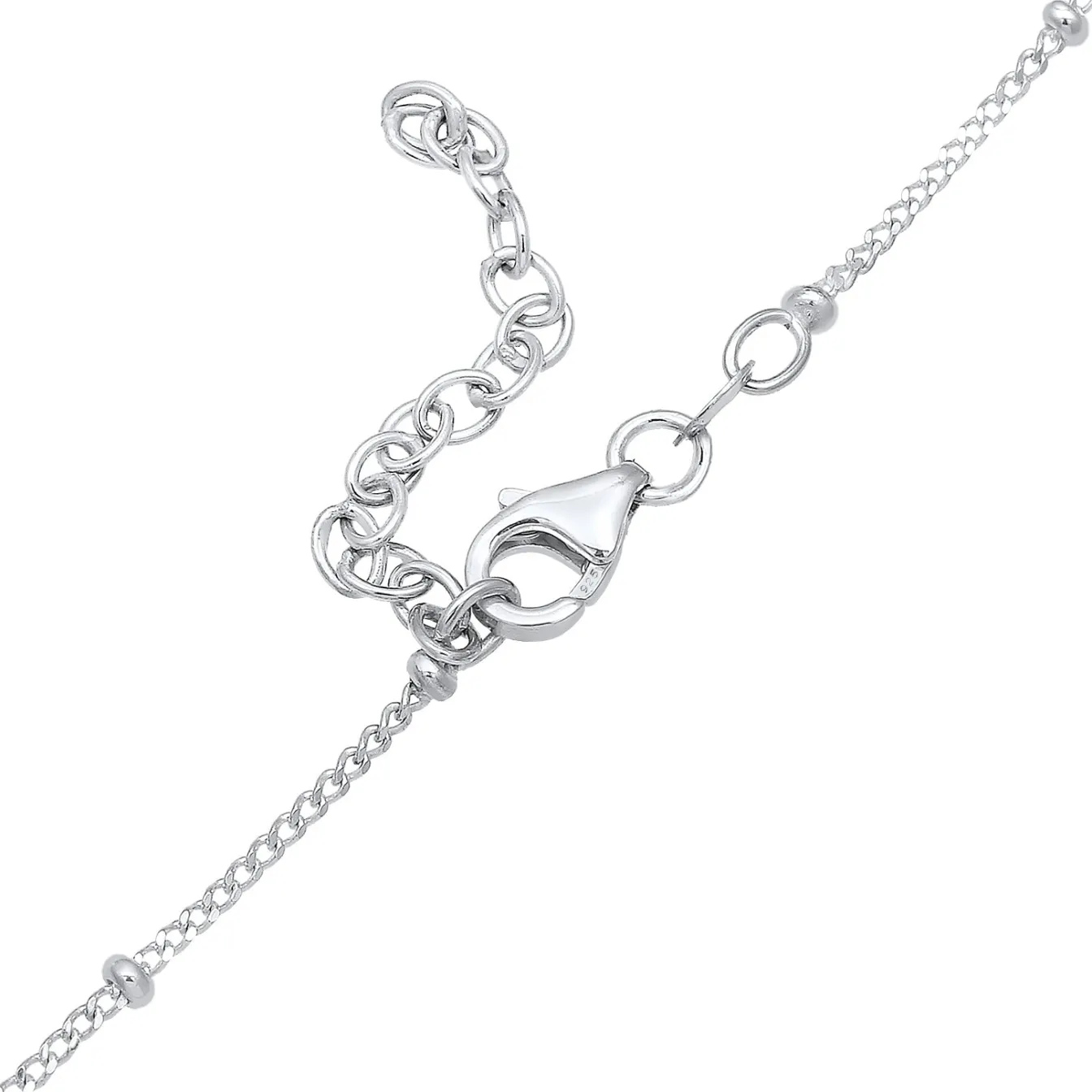 Elli "Kugel-Choker Kreuz< Roségold|Symbol-schmuck