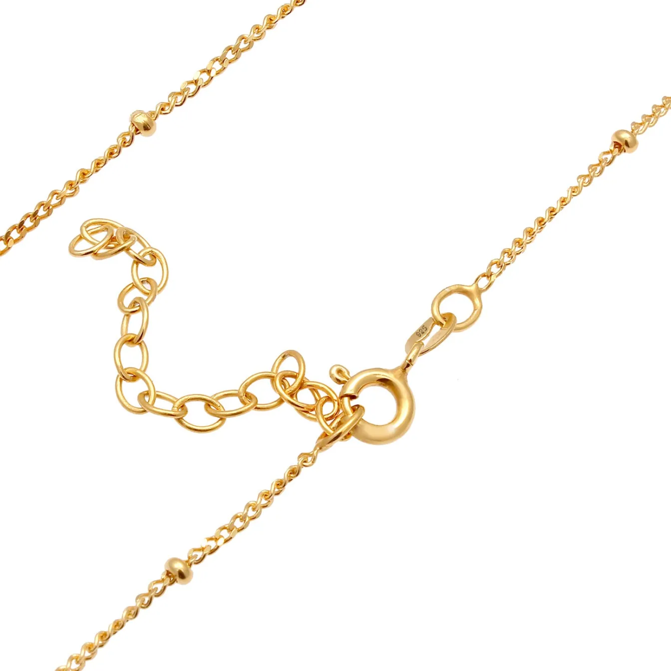 Elli "Kugel-Choker Kugel< Halsketten|Silber