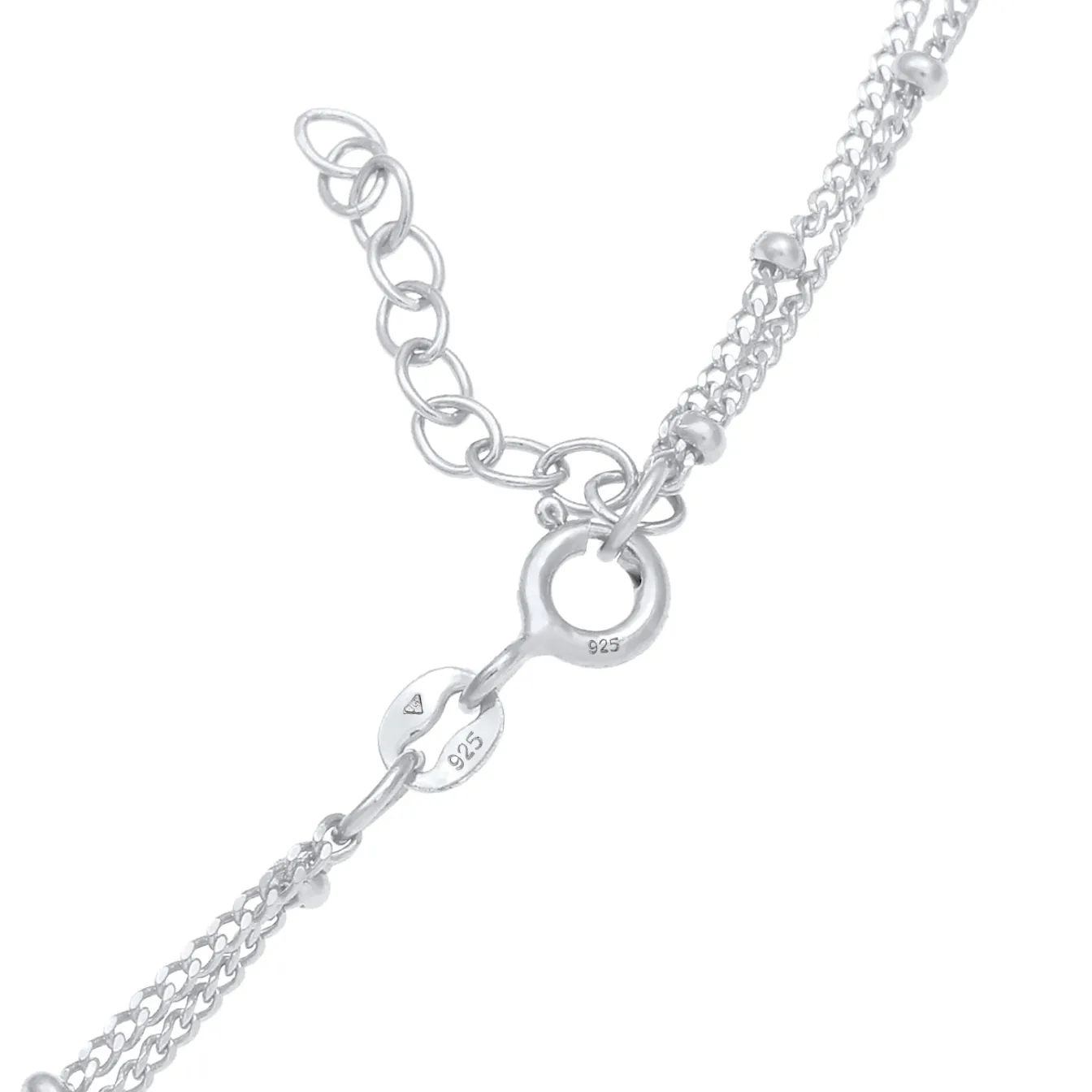 Elli "Kugel-Choker Stern< Halsketten|Silber