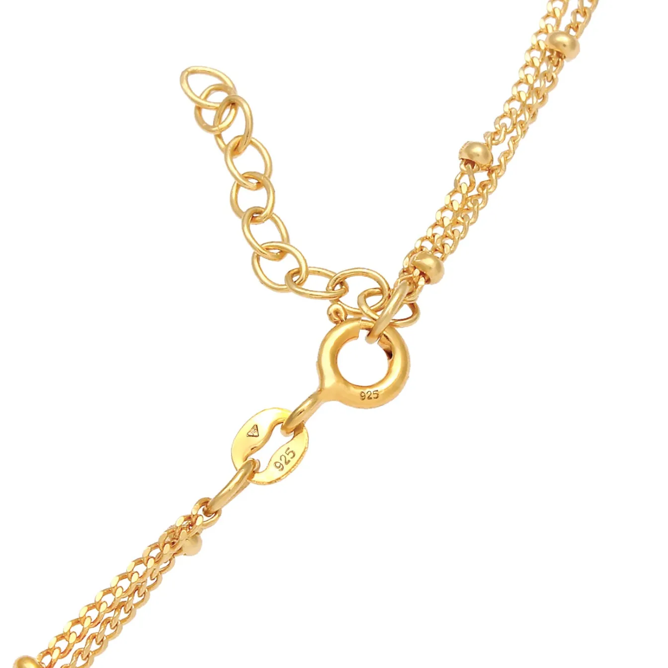 Elli "Kugel-Choker Stern< Halsketten|Silber