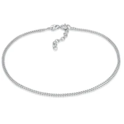 Elli "Kugel-Fußkettchen Sommer< Vergoldet|Fußschmuck