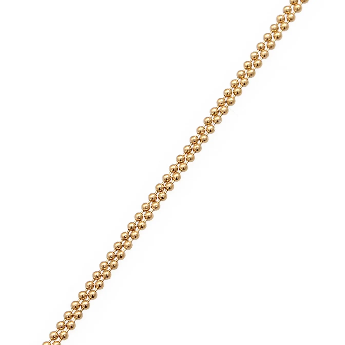 Elli "Kugel-Fußkettchen Sommer< Vergoldet|Fußschmuck