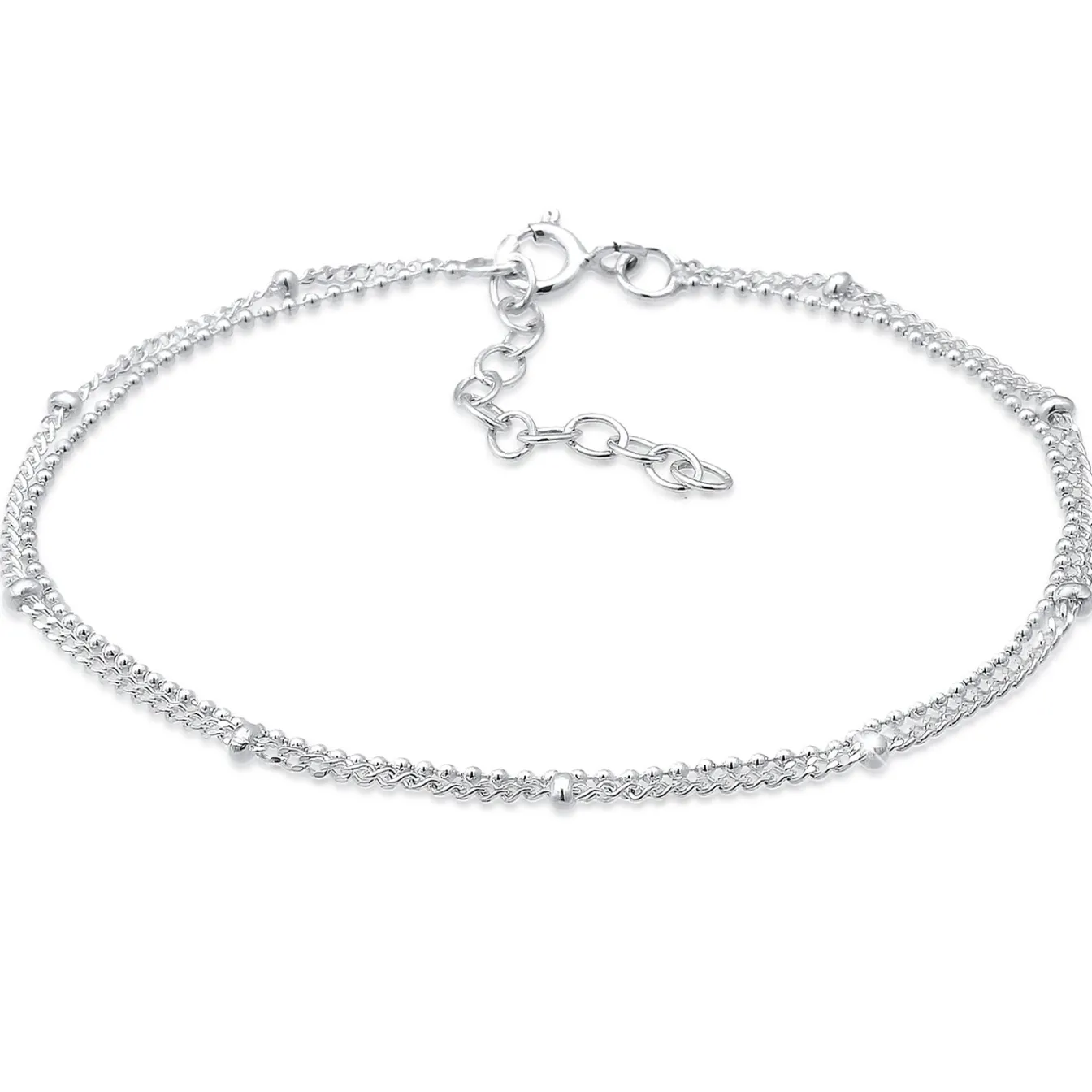 Elli "Kugel-Gliederarmband Geo< Silber|Armbänder