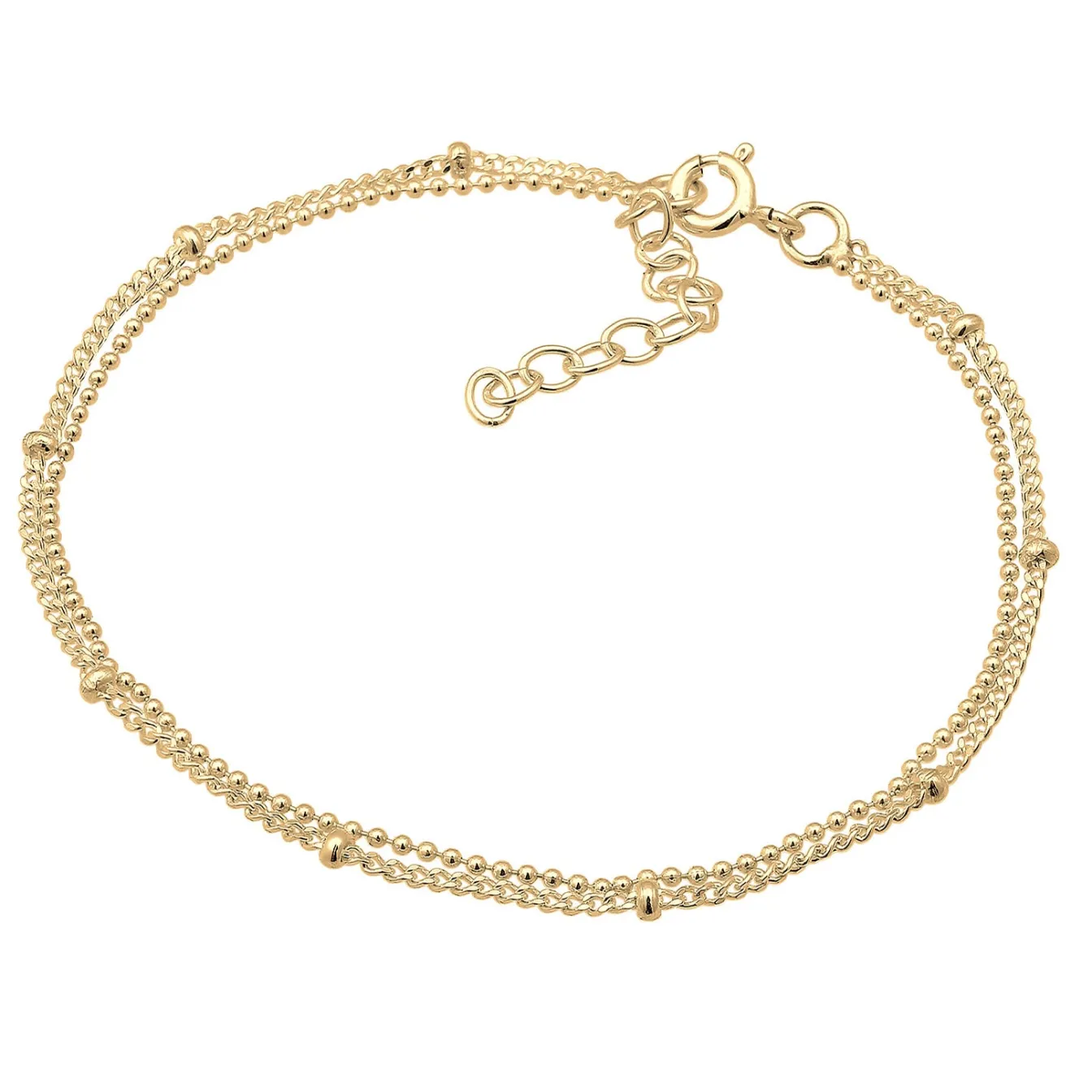 Elli "Kugel-Gliederarmband Geo< Silber|Armbänder