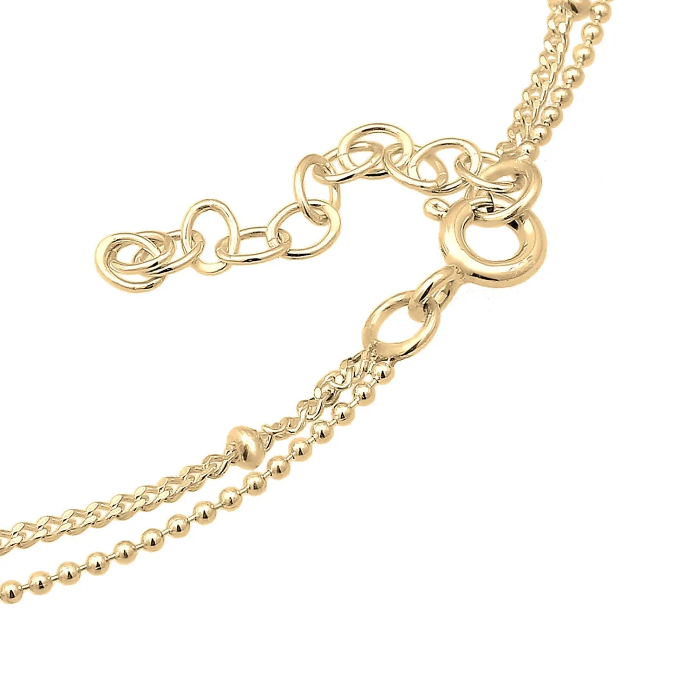 Elli "Kugel-Gliederarmband Geo< Silber|Armbänder