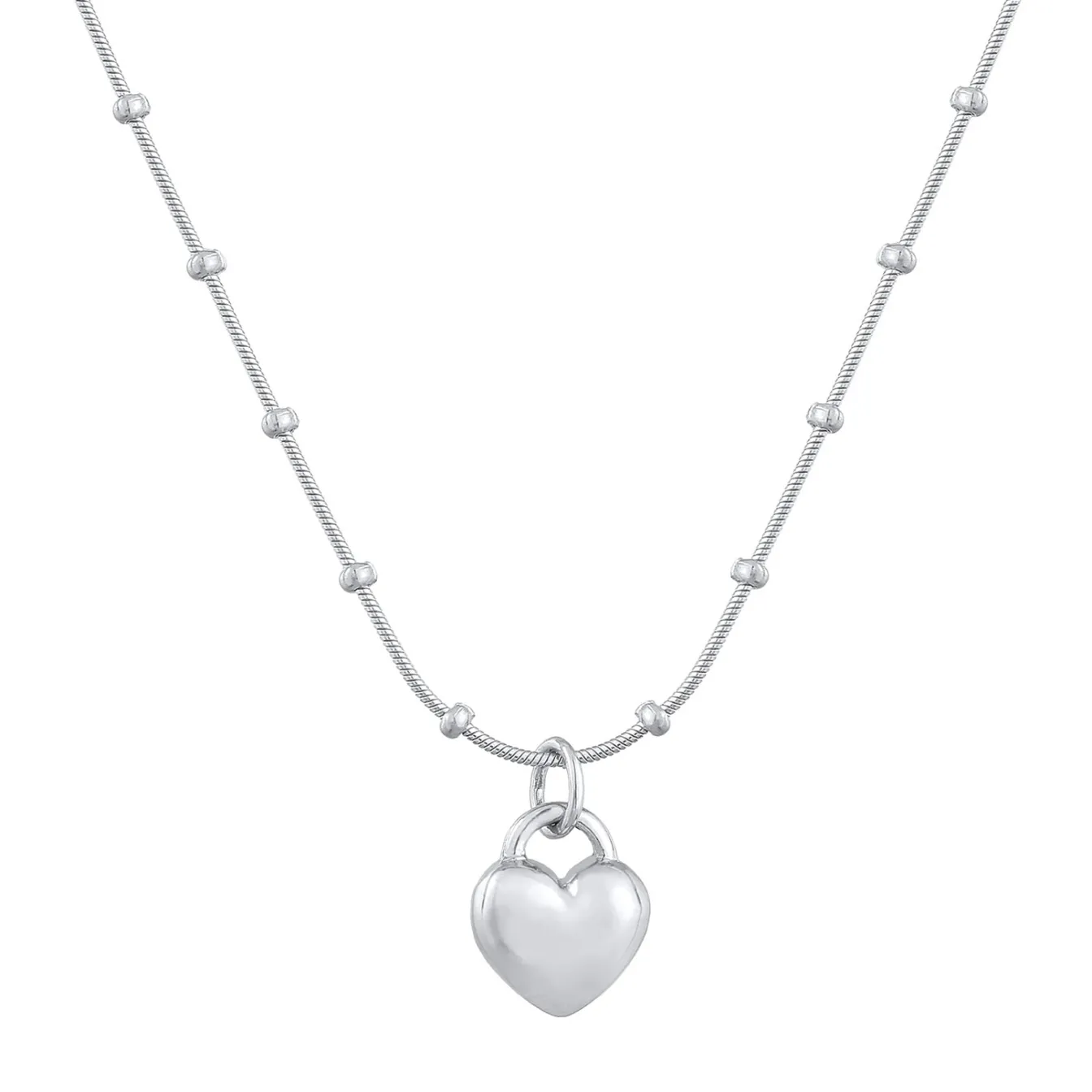 Elli "Kugel-Halskette Herz< Symbol-schmuck|Herz-schmuck