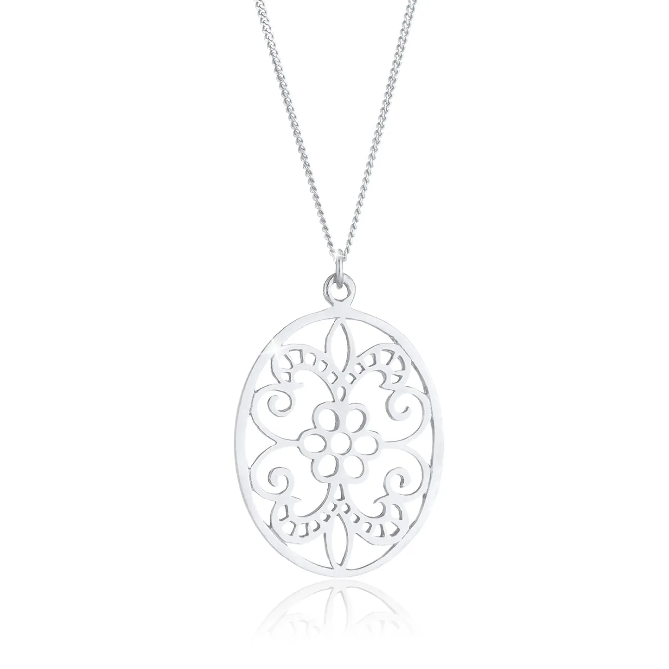 Elli "Lange Halskette Blume< Symbol-schmuck|Halsketten