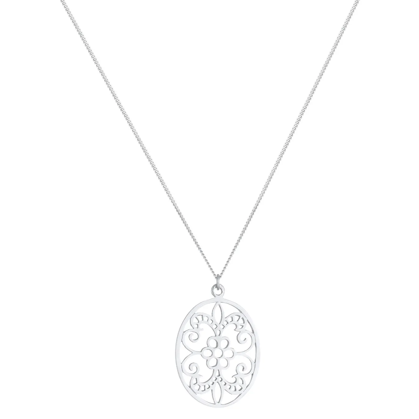 Elli "Lange Halskette Blume< Symbol-schmuck|Halsketten