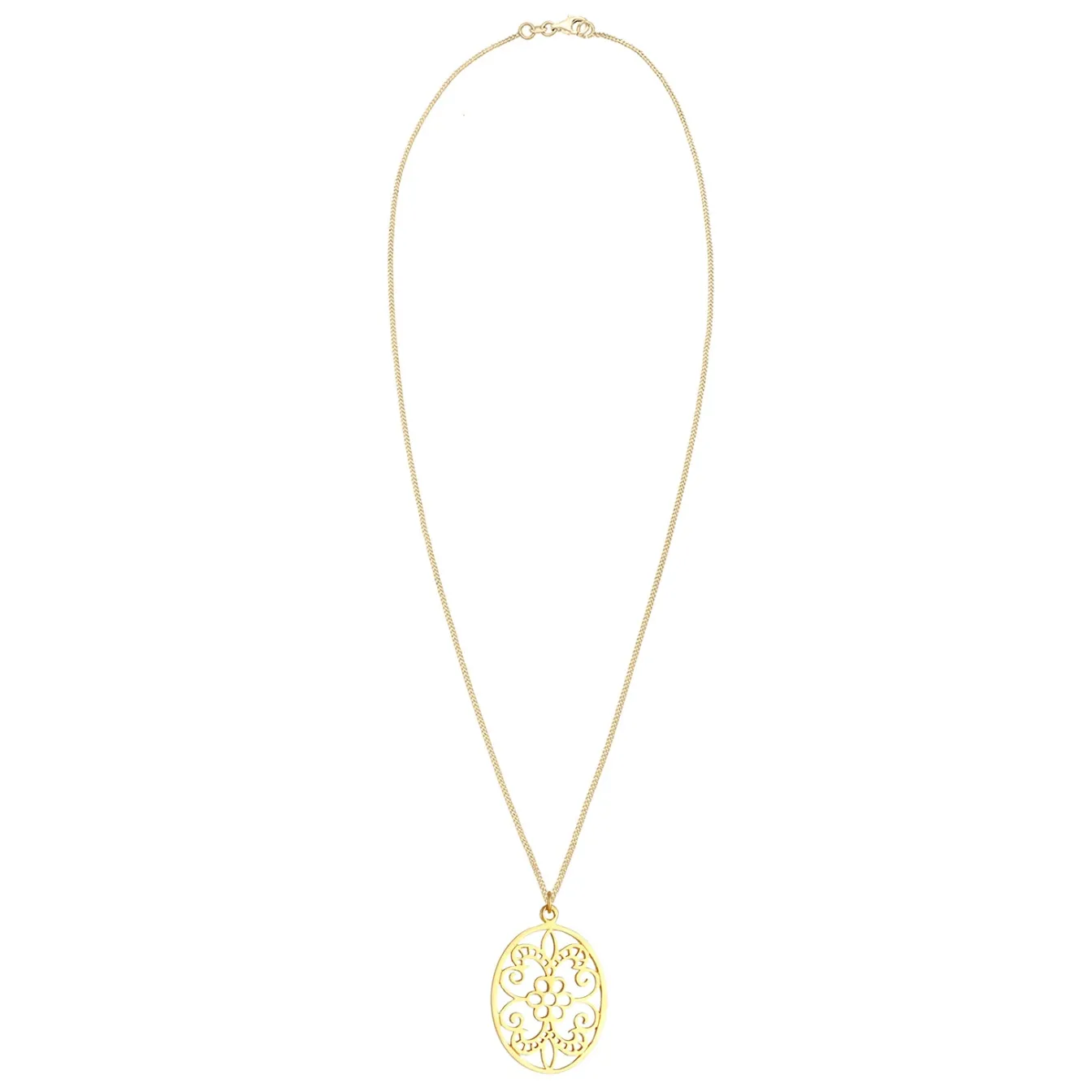 Elli "Lange Halskette Blume< Symbol-schmuck|Halsketten