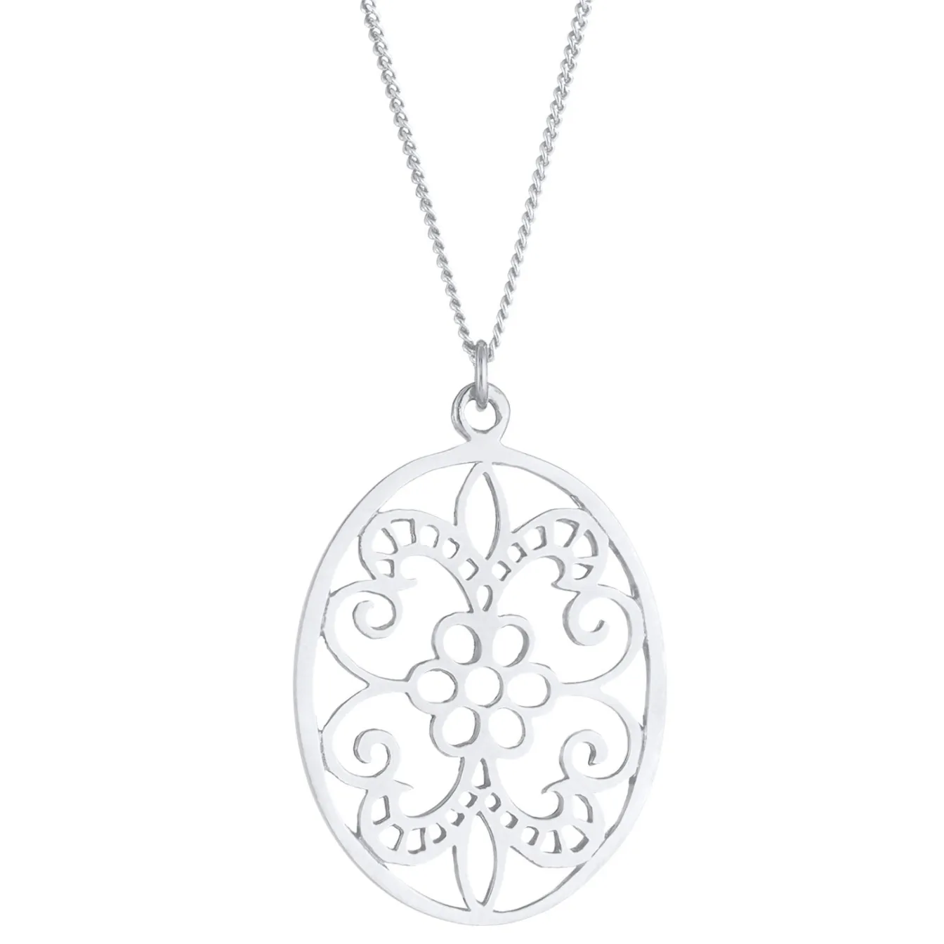 Elli "Lange Halskette Blume< Symbol-schmuck|Halsketten