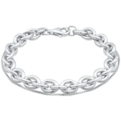 Elli "Layer-Armband Glieder< Armbänder|Vergoldet