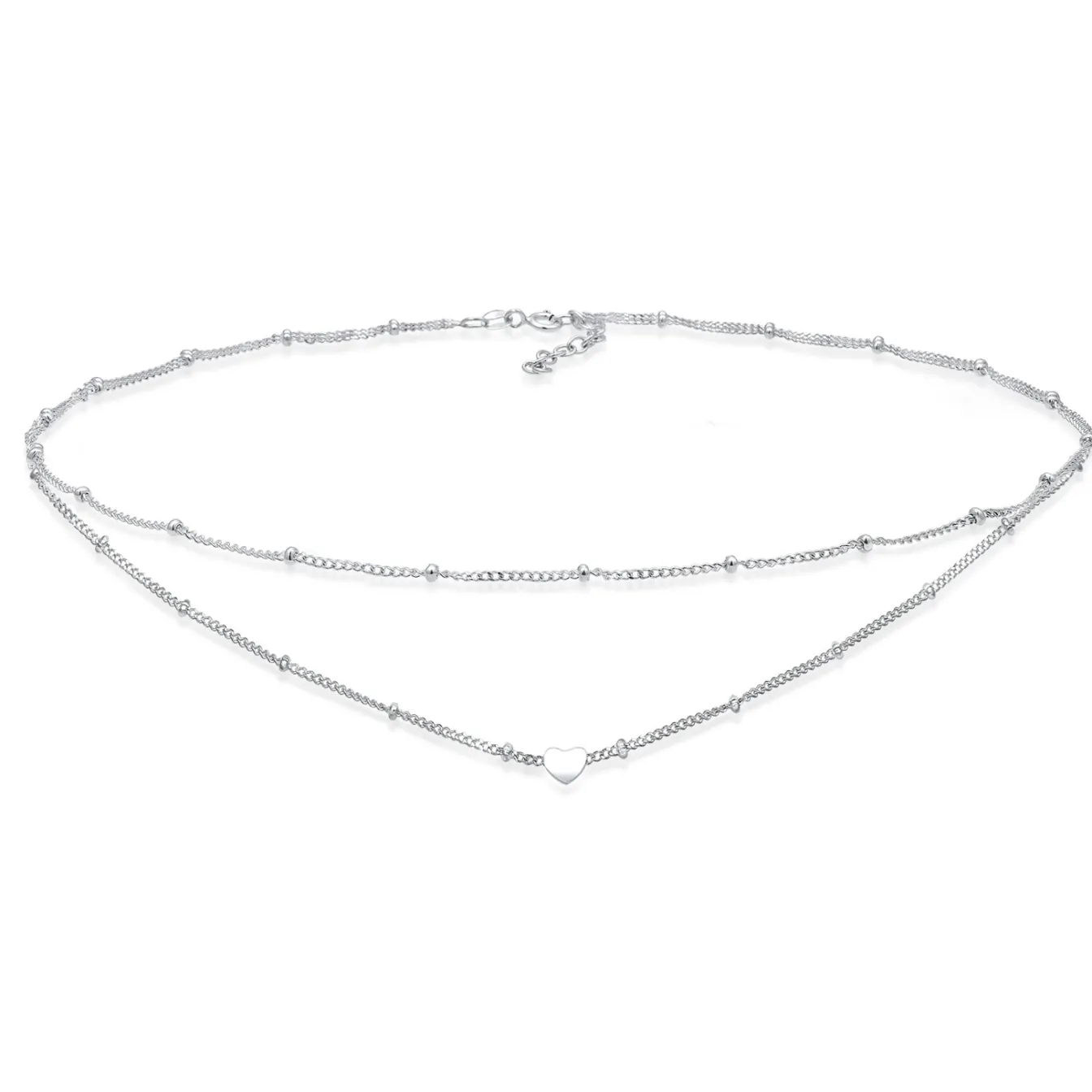 Elli "Layer-Choker< Roségold|Symbol-schmuck