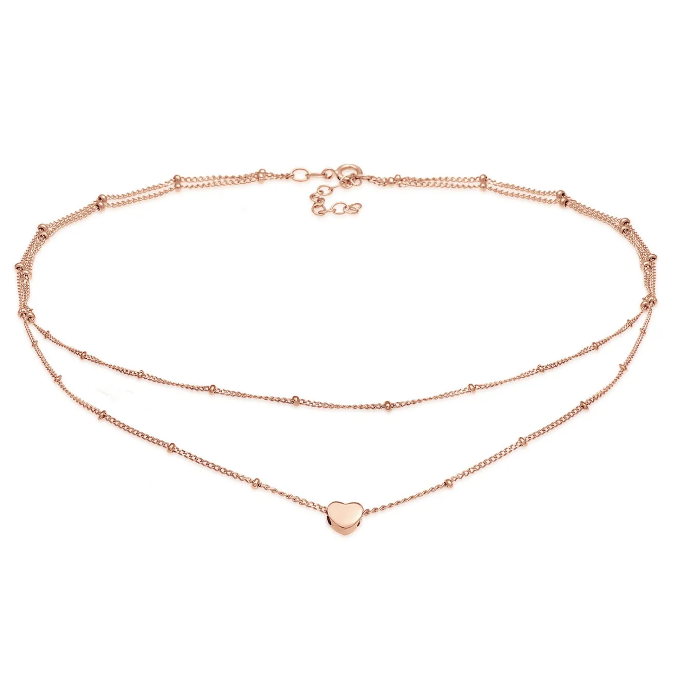 Elli "Layer-Choker< Roségold|Symbol-schmuck
