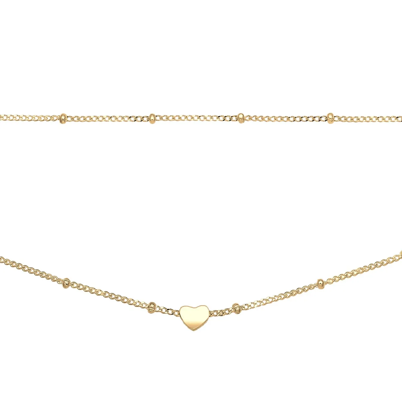 Elli "Layer-Choker< Roségold|Symbol-schmuck