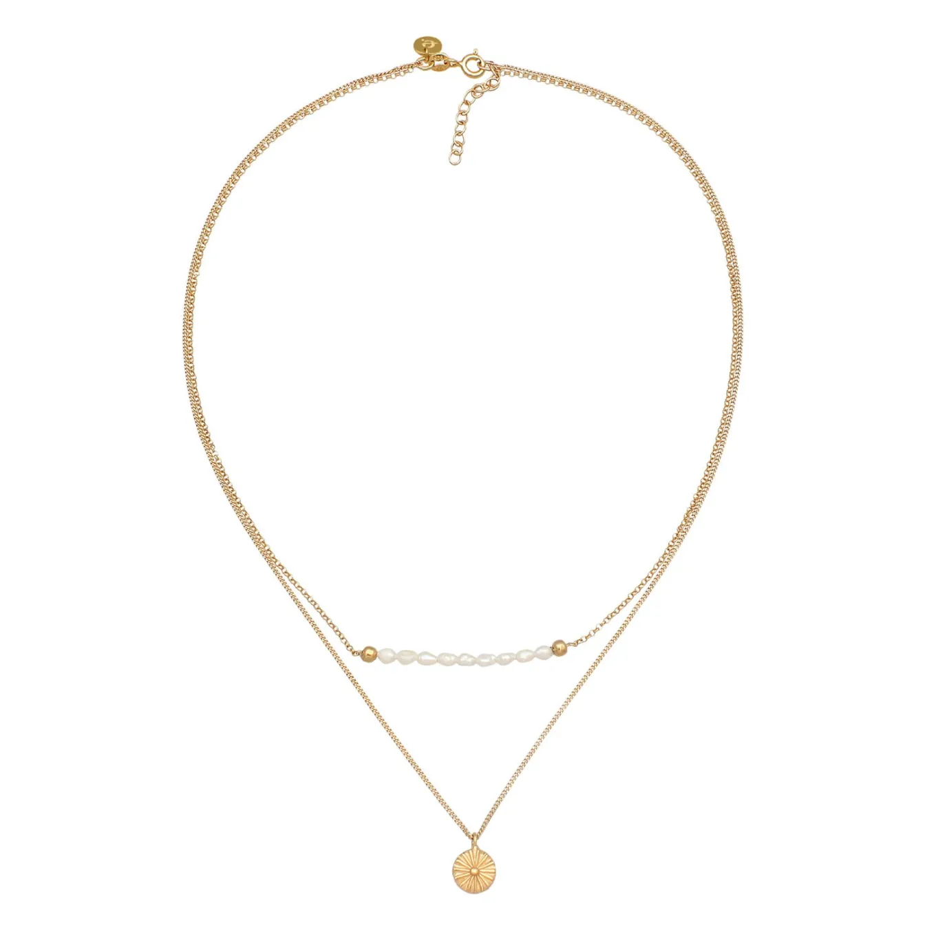 Elli "Layer-Halskette Boho | Süßwasserzuchtperlen< Symbol-schmuck|Perlen