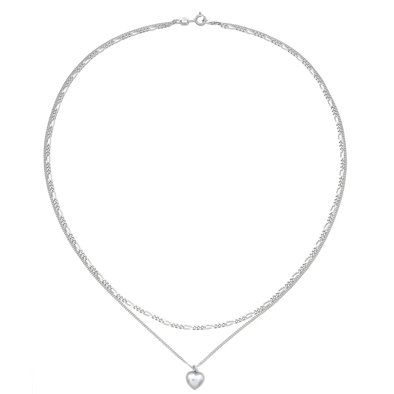 Elli "Layer-Halskette Herz< Symbol-schmuck|Herz-schmuck