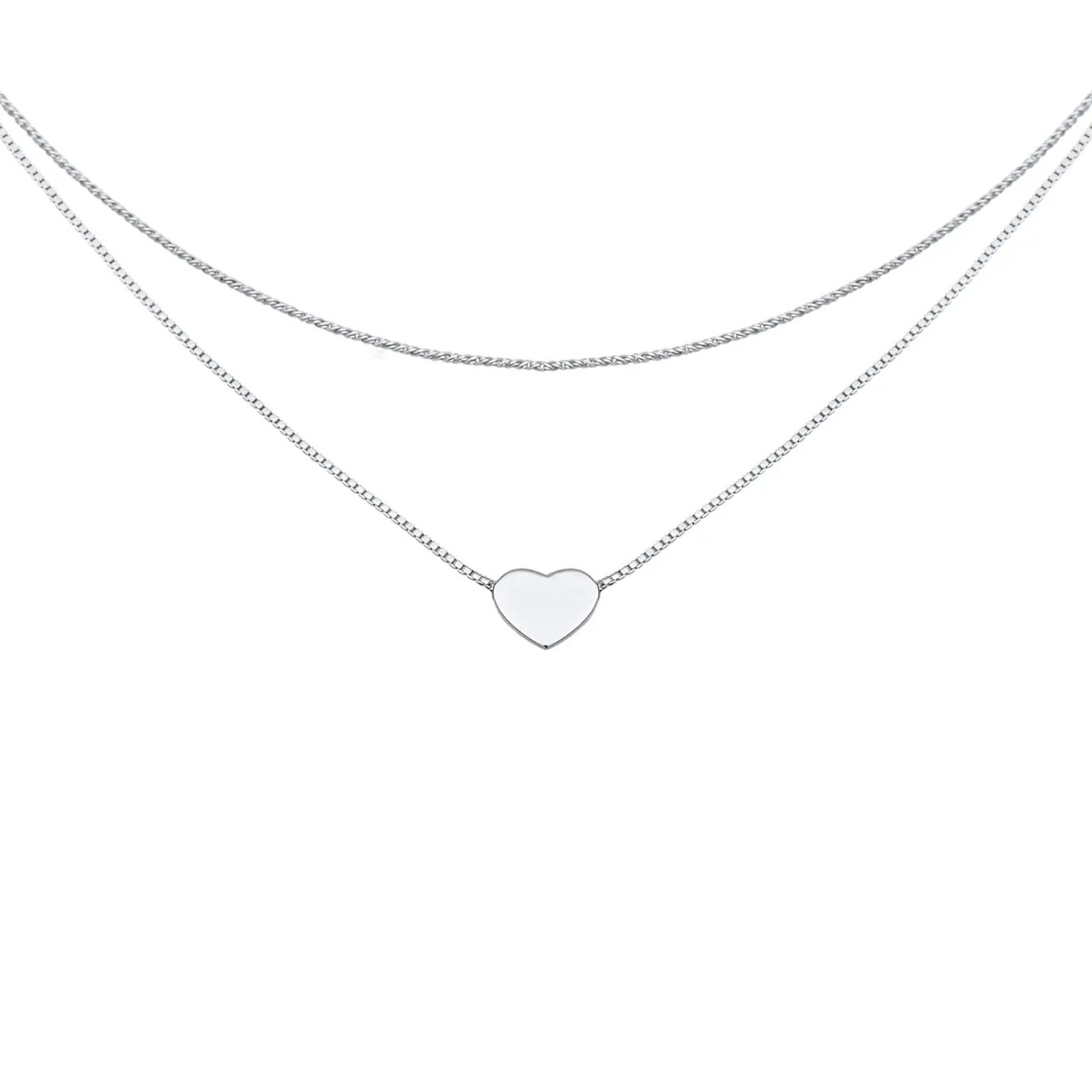 Elli "Layer-Halskette Herz< Symbol-schmuck|Herz-schmuck