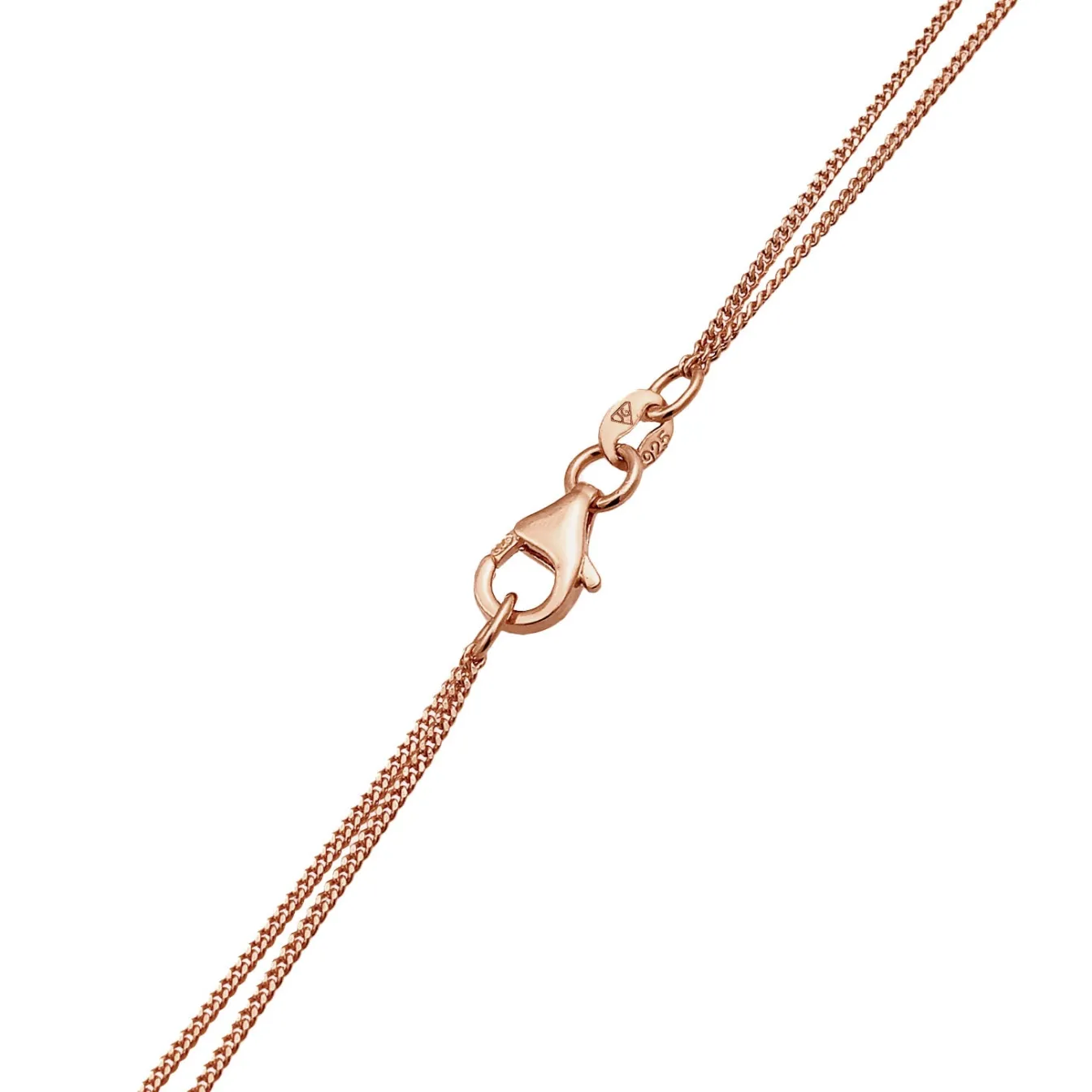 Elli "Layer-Halskette Stab Geo< Silber|Roségold