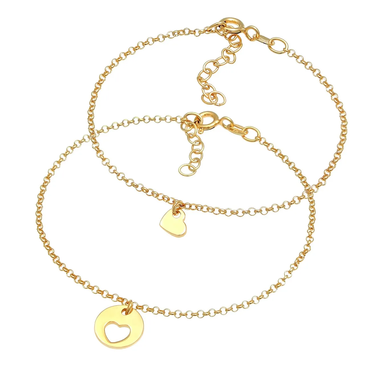 Elli "Mutter-Kind-Armbandset< Symbol-schmuck|Herz-schmuck
