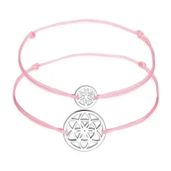 Elli "Mutter-Kind-Armbandset Blume< Roségold|Symbol-schmuck