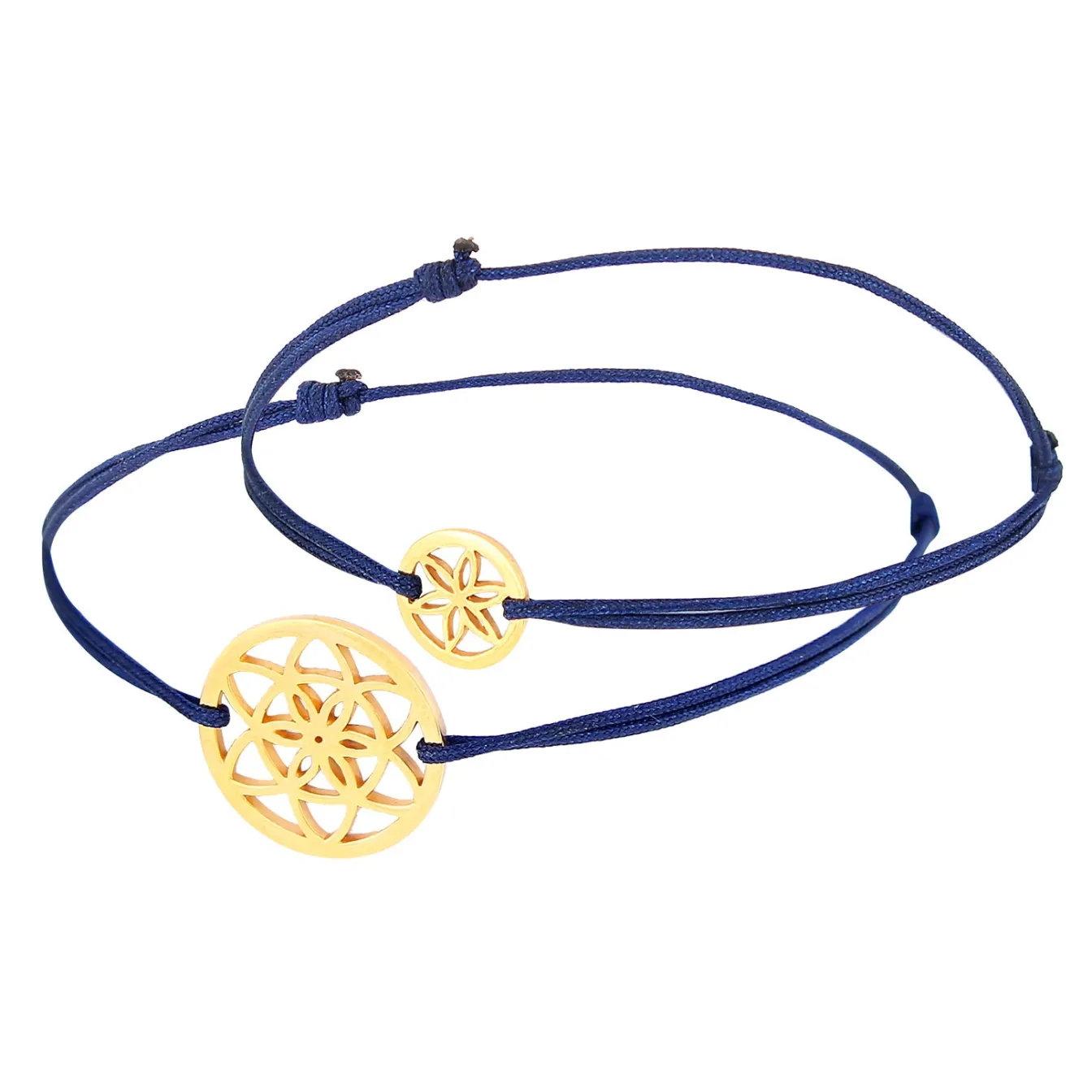 Elli "Mutter-Kind-Armbandset Blume< Roségold|Symbol-schmuck