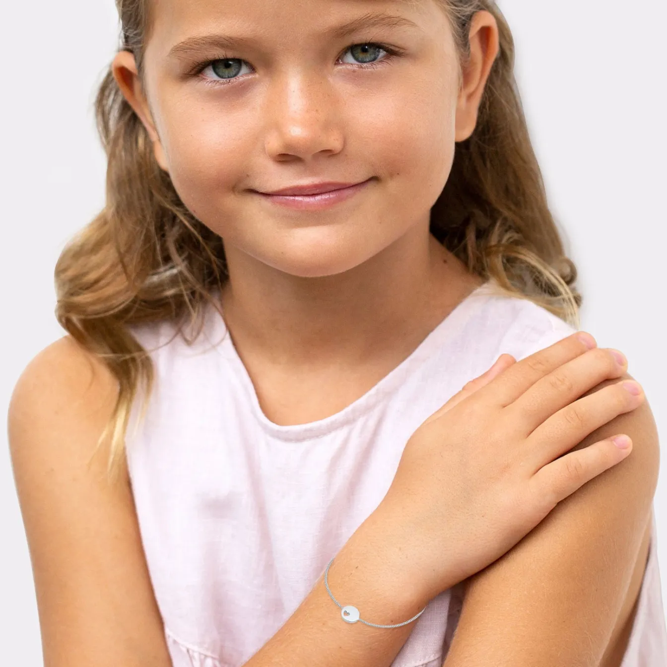 Elli "Mutter-Kind-Armbandset Herz< Vergoldet|Symbol-schmuck