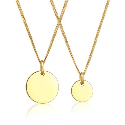 Elli "Mutter-Kind-Kettenset Geo< Halsketten|Silber