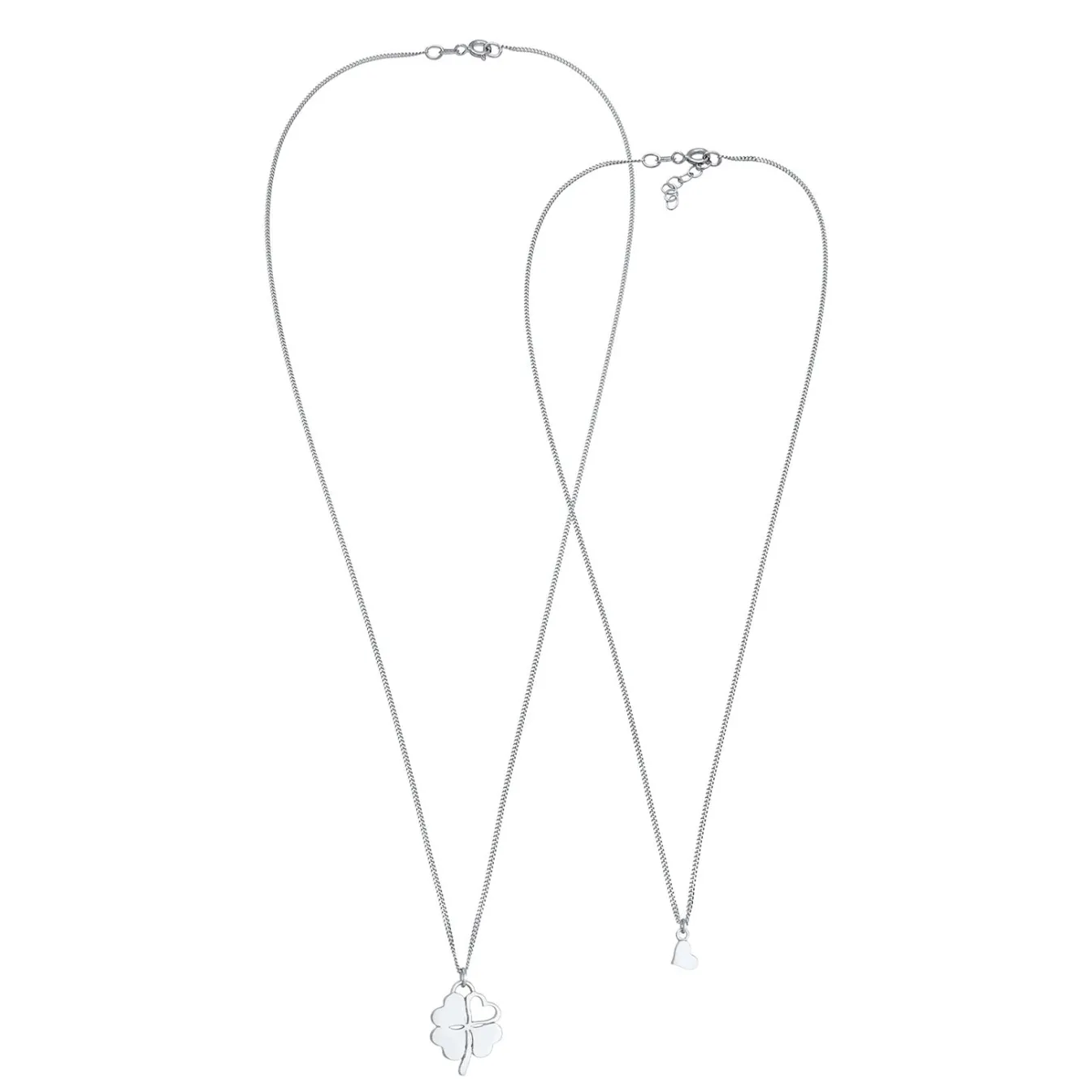 Elli "Mutter-Kind-Kettenset Herz< Symbol-schmuck|Herz-schmuck