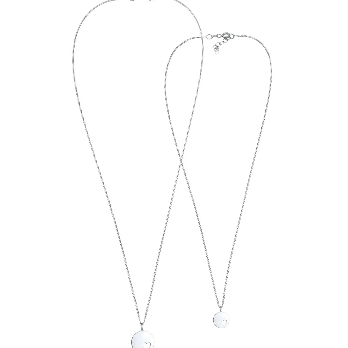 Elli "Mutter-Kind-Kettenset Herz< Symbol-schmuck|Herz-schmuck