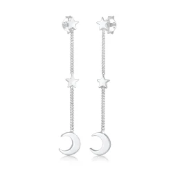 Elli "Ohrhänger Astro< Symbol-schmuck|Ohrringe