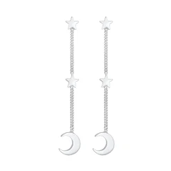 Elli "Ohrhänger Astro< Symbol-schmuck|Ohrringe