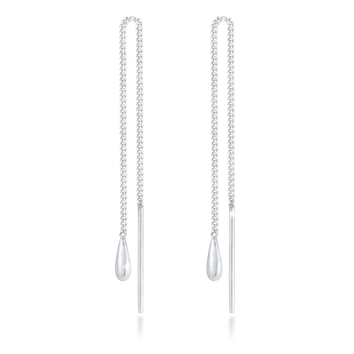 Elli "Ohrhänger Chain Tropfen< Roségold|Ohrringe