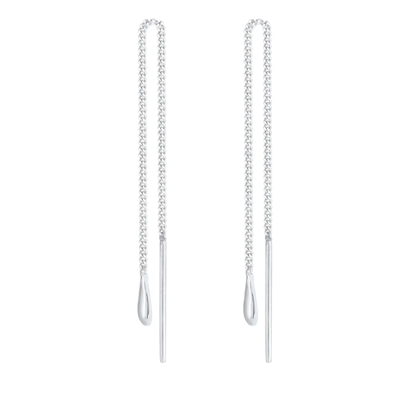 Elli "Ohrhänger Chain Tropfen< Roségold|Ohrringe