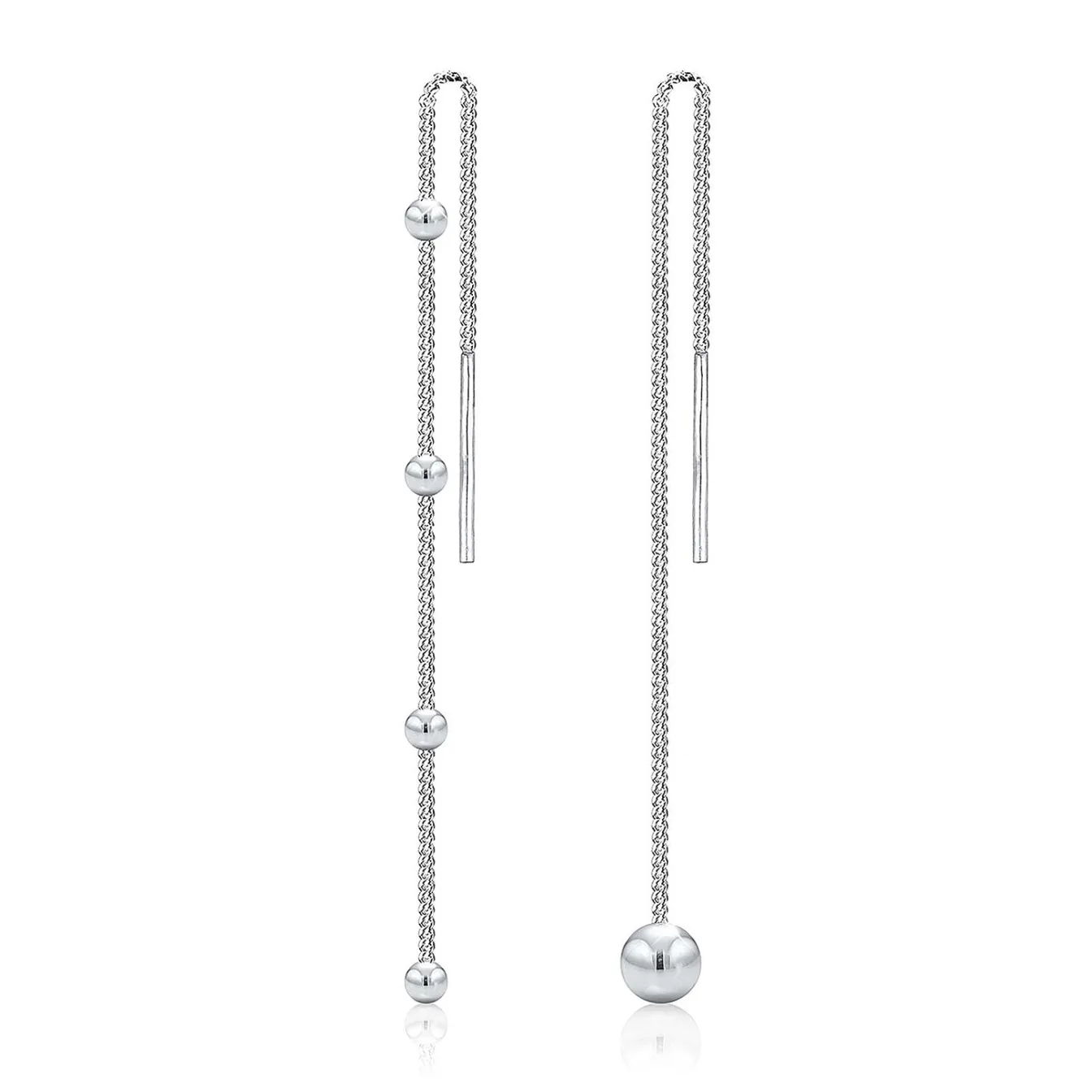 Elli "Ohrhänger Ear Chain< Ohrringe|Silber