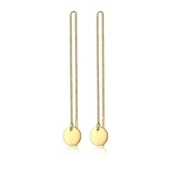 Elli "Ohrhänger Ear Chain< Ohrringe|Silber