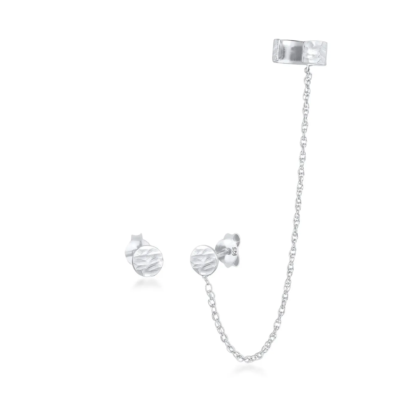 Elli "Ohrhänger Ear Chain< Silber|Ohrringe