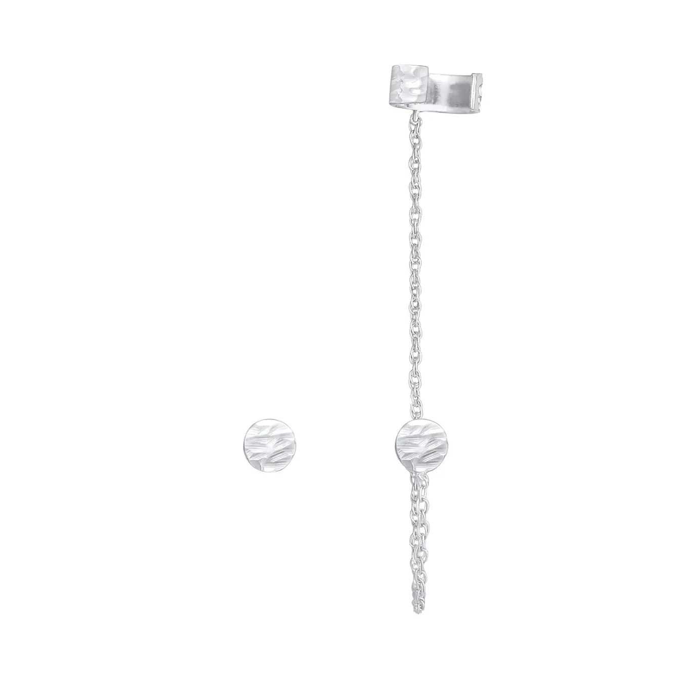 Elli "Ohrhänger Ear Chain< Silber|Ohrringe