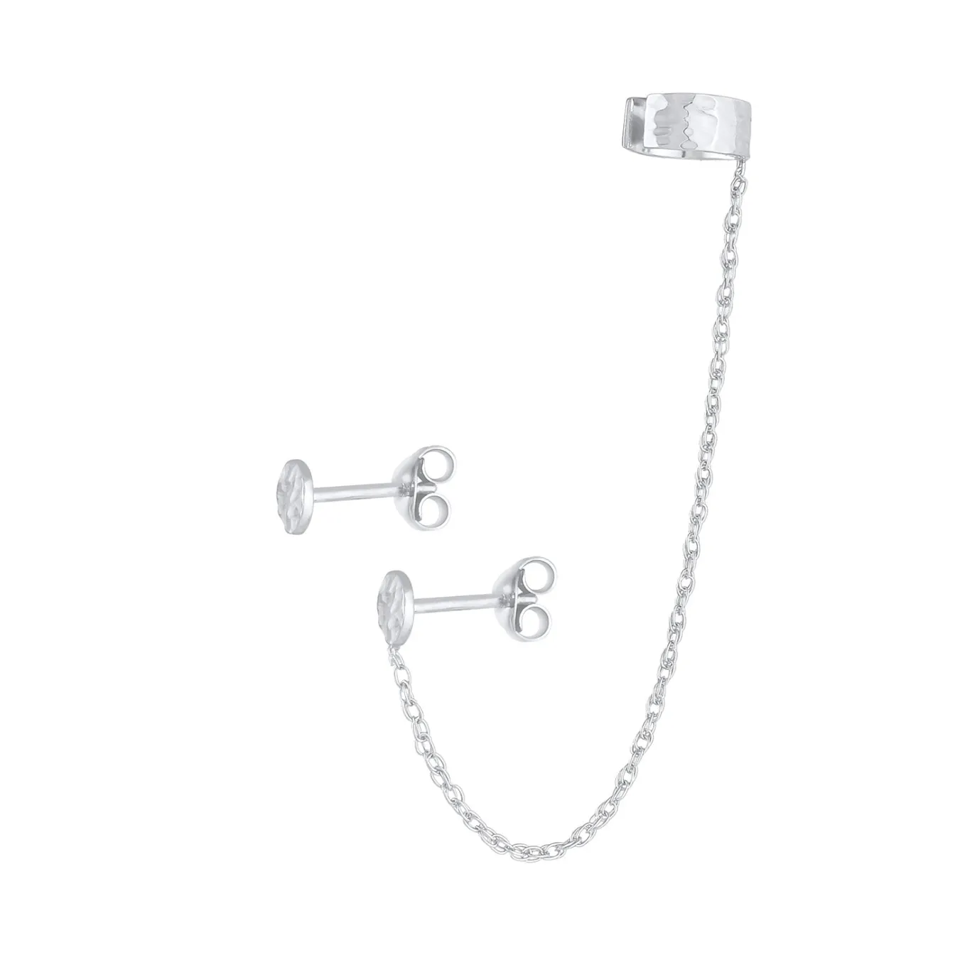 Elli "Ohrhänger Ear Chain< Silber|Ohrringe