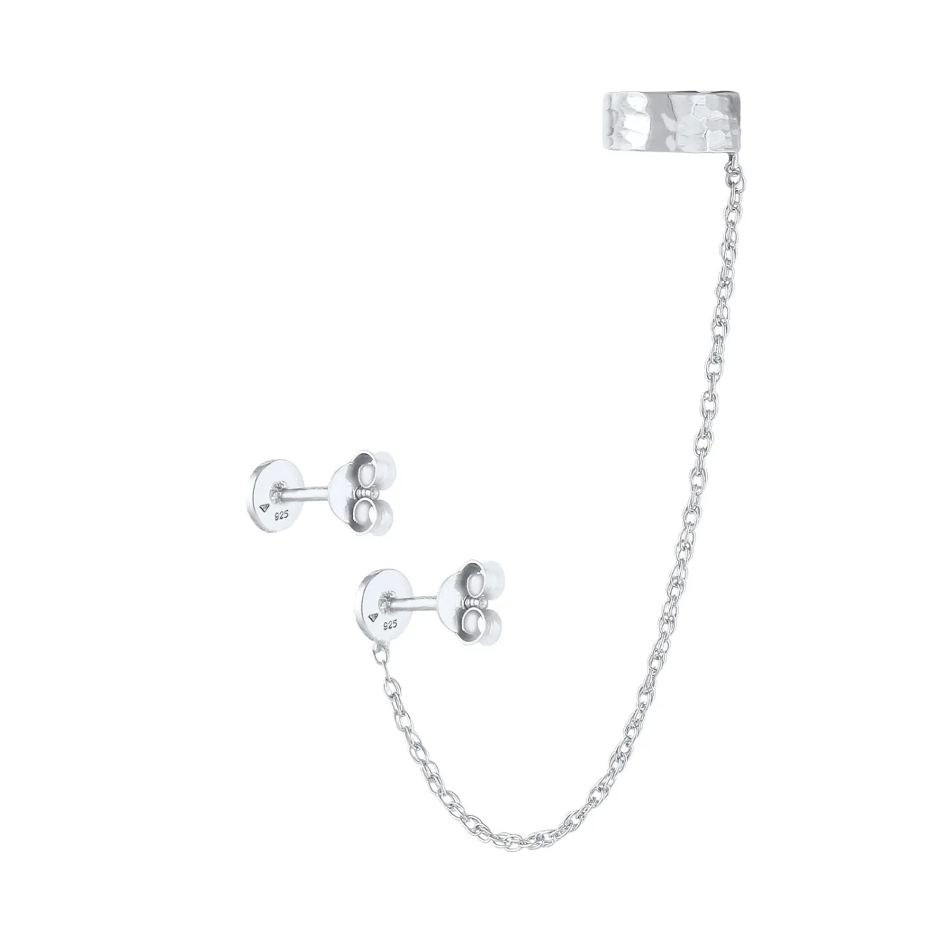 Elli "Ohrhänger Ear Chain< Silber|Ohrringe
